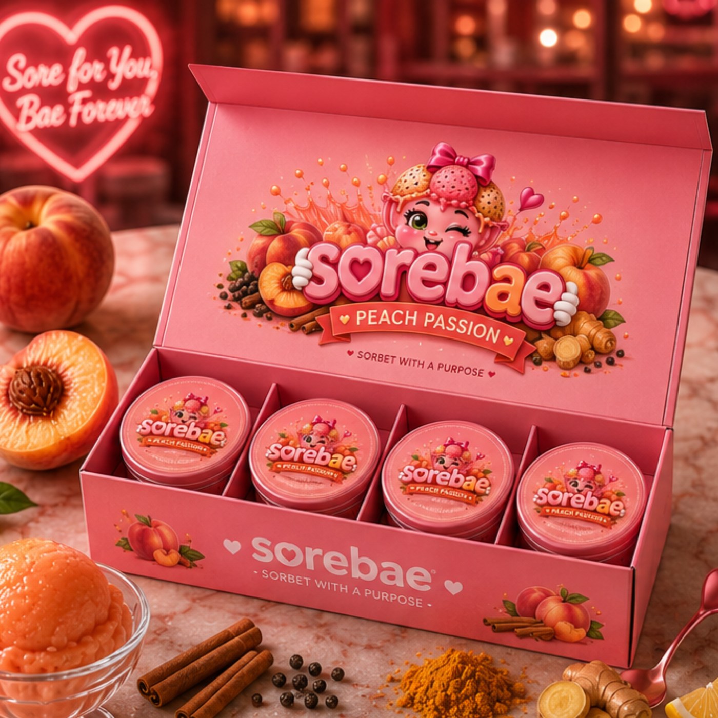 Peach Passion Love Box